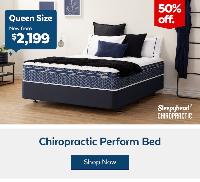 Sleepyhead Chiropractic Perform Queen Bed