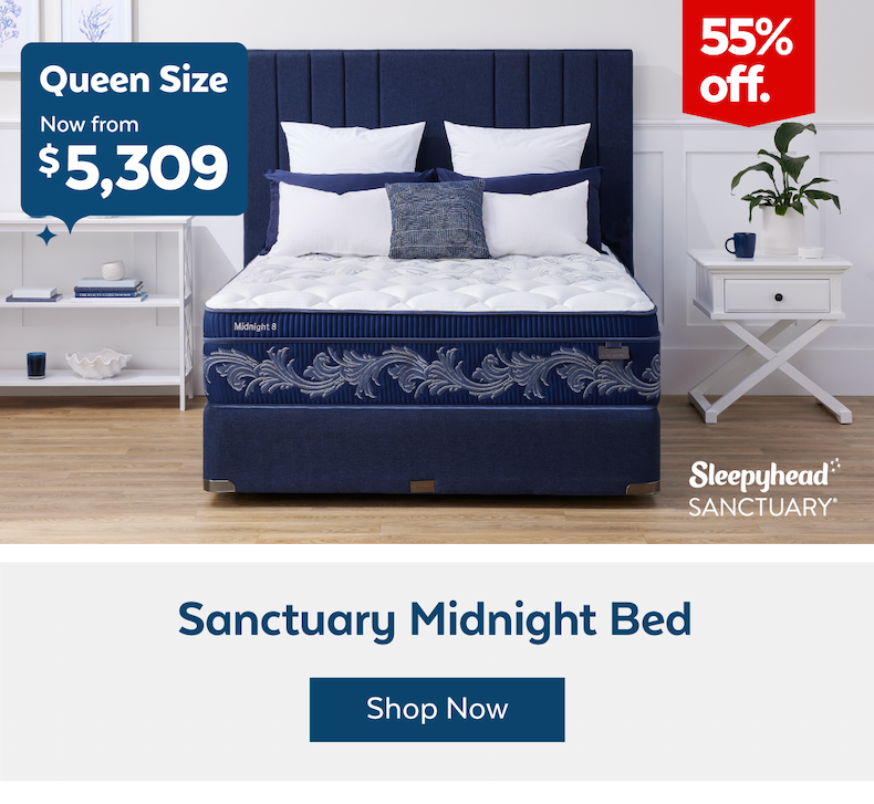 Sleepyhead Sanctuary Midnight Bed Queen Size Now From $5,309