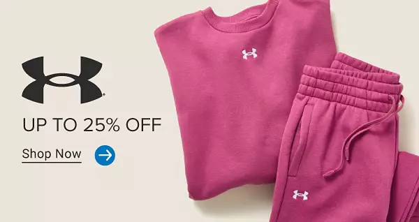 An underarmour sweatshirt and sweatpants. Up to 25% off Under Armour. Shop now.