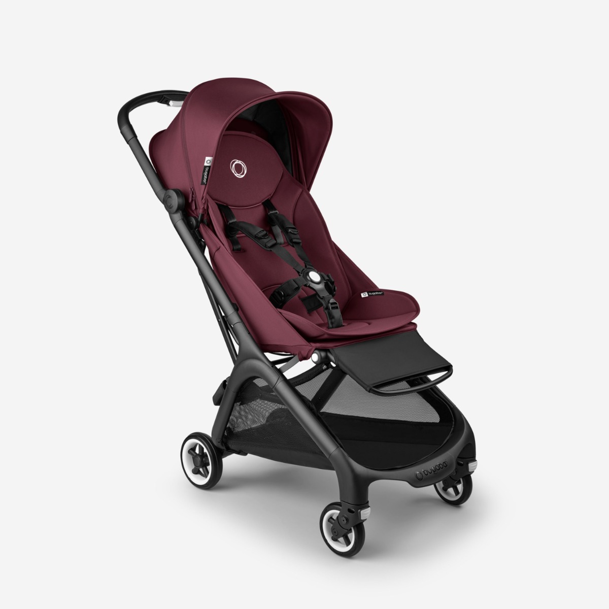 Butterfly Stroller - Black/Dark Cherry