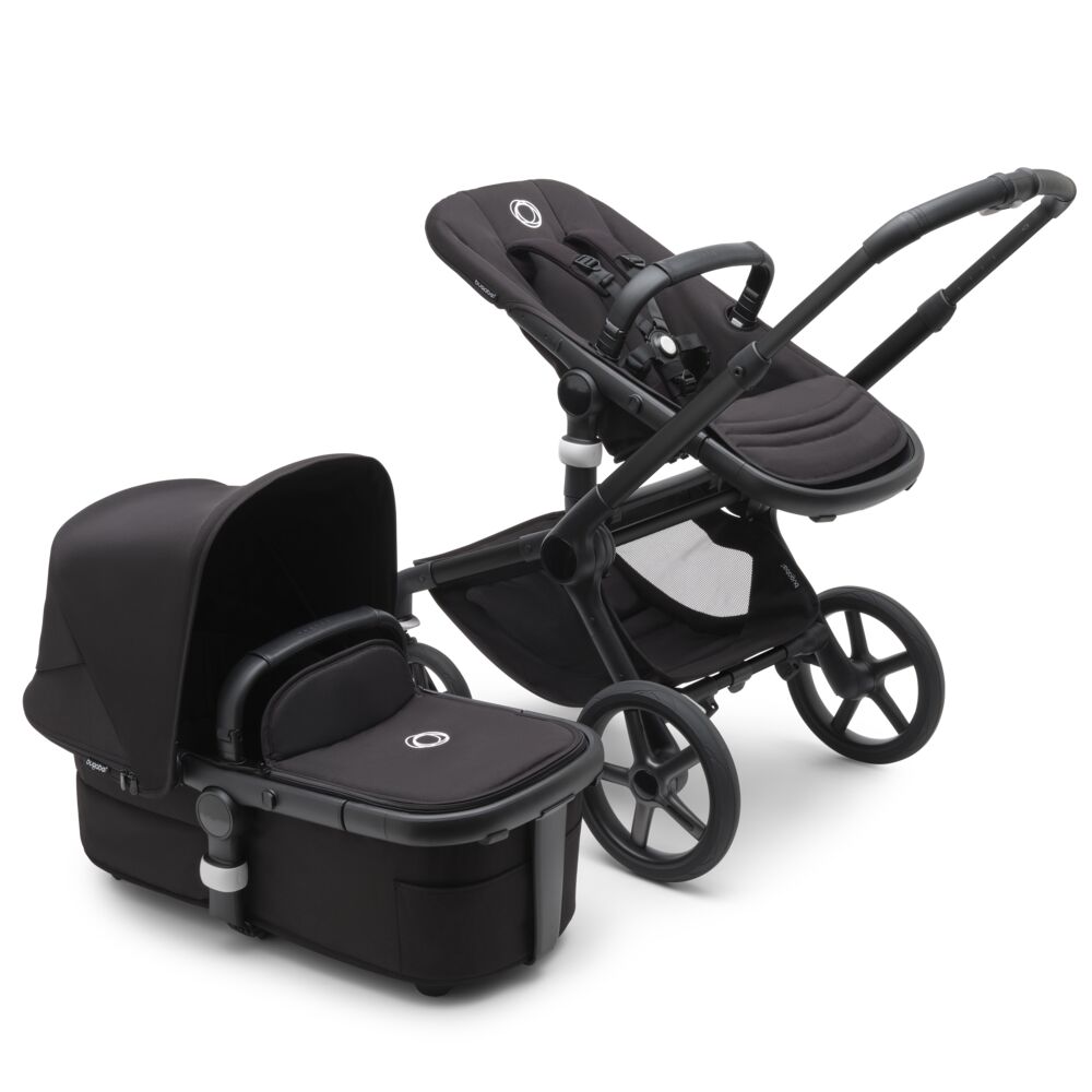 Fox 5, 2-in-1 All Terrain Stroller - Black/Midnight Black