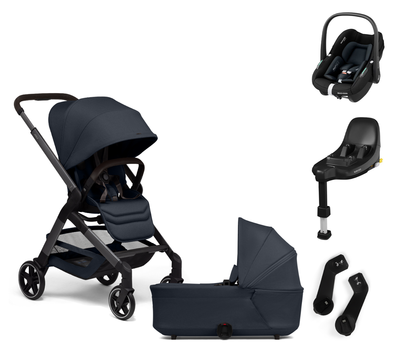 Hub² Complete Travel System with Maxi-Cosi Pebble S & Base 