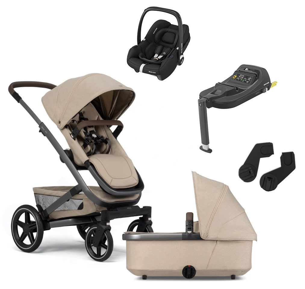 Joolz Geo3 Mono Travel System with Cabriofix I-size & Base 