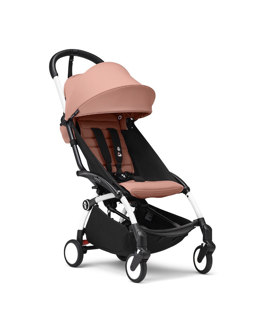 Stokke YOYO³ Stroller from 6 Months  White with Ginger 