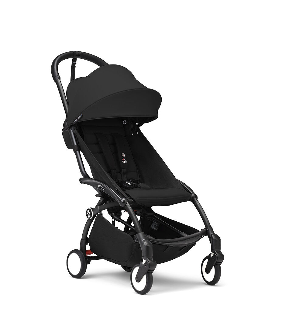 Stokke  YOYO³ Stroller from 6 Months Black with Black