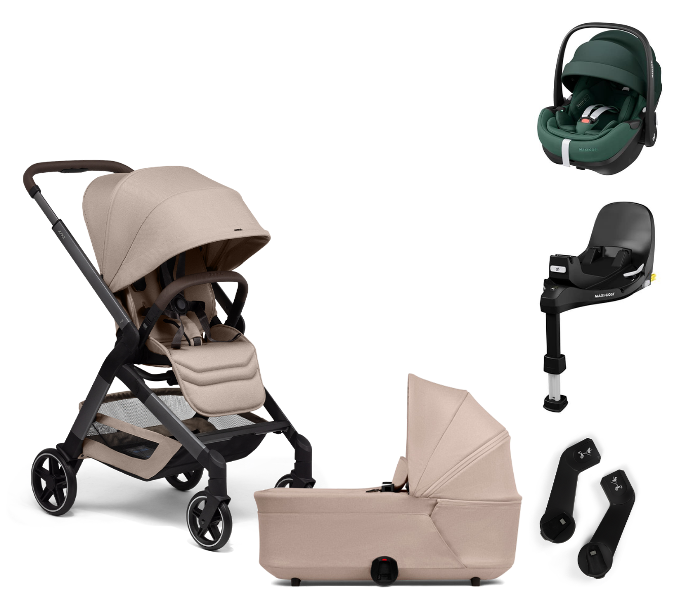 Hub²  Complete Travel System with Pebble PRO & Familyfix Base