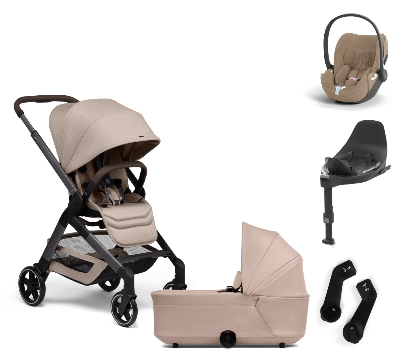 Hub² Complete Travel System with Cybex Cloud T & Base 