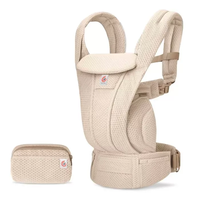 Ergobaby Omni Deluxe Mesh –Natural Beige with FREE Changing Pad