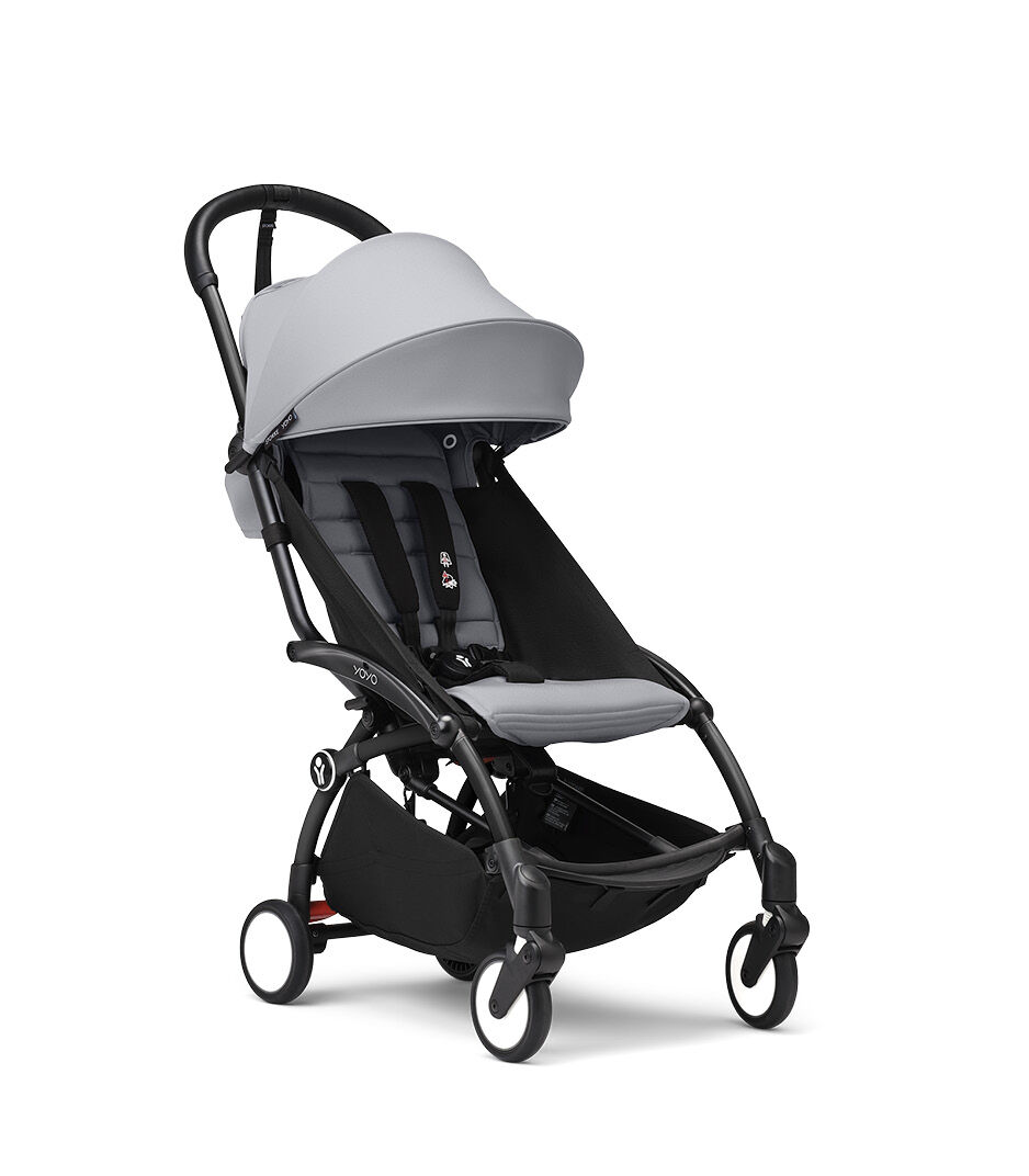 Stokke  YOYO³ Stroller from 6 Months Black with Stone 