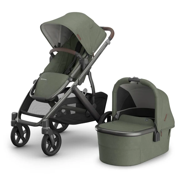 Uppababy Vista V3 Pushchair & Carrycot  - Evelyn 