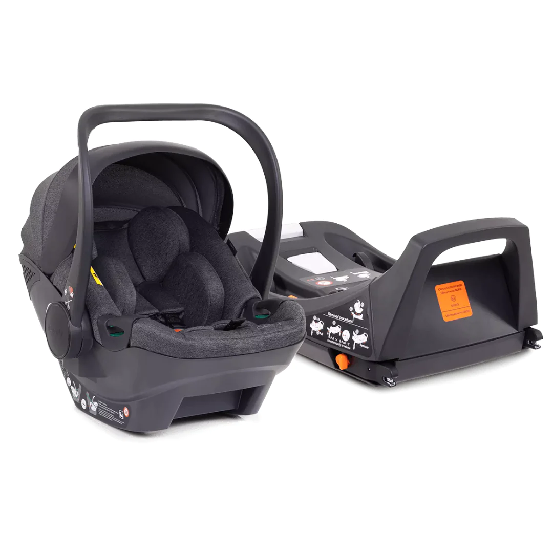 iCandy Cocoon i-Size Car Seat & Base - Dark Grey
