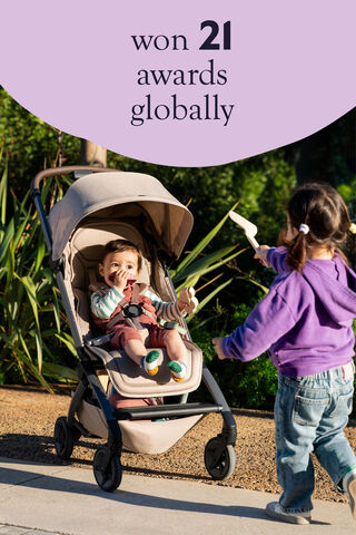 Joolz Aer2 Buggy with FREE Raincover - Sandy Taupe