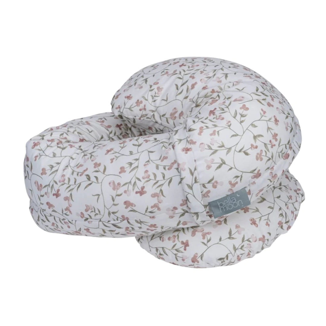 BellaMoon 3-In-1 Pregnancy And Nursing Pillow -  Field of Blossoms