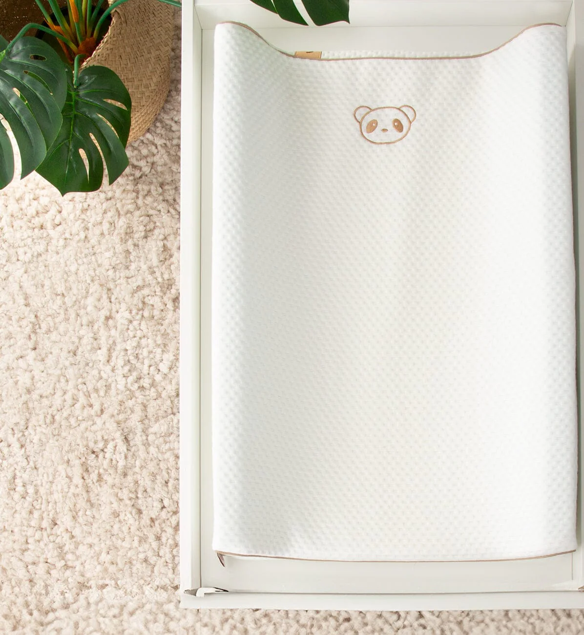 CuddleCo Bamboo Changing Mat - Natural