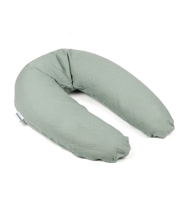 Doomoo Comfy Big Muslin Maternity Pillow - Tetra Green