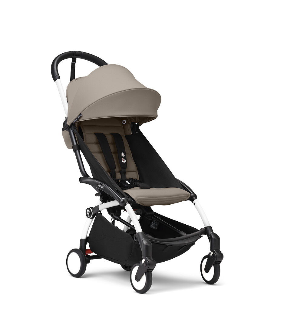 Stokke YOYO³ Stroller from 6 Months  White with Taupe