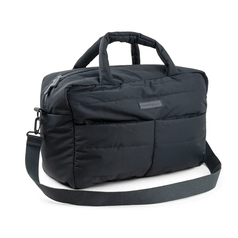 Done By Deer Quilted Changing Bag - Black