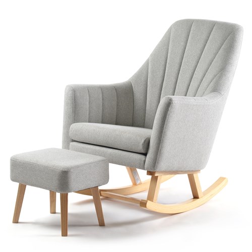 Babylo Willow Nursing Rocking Chair & Footstool