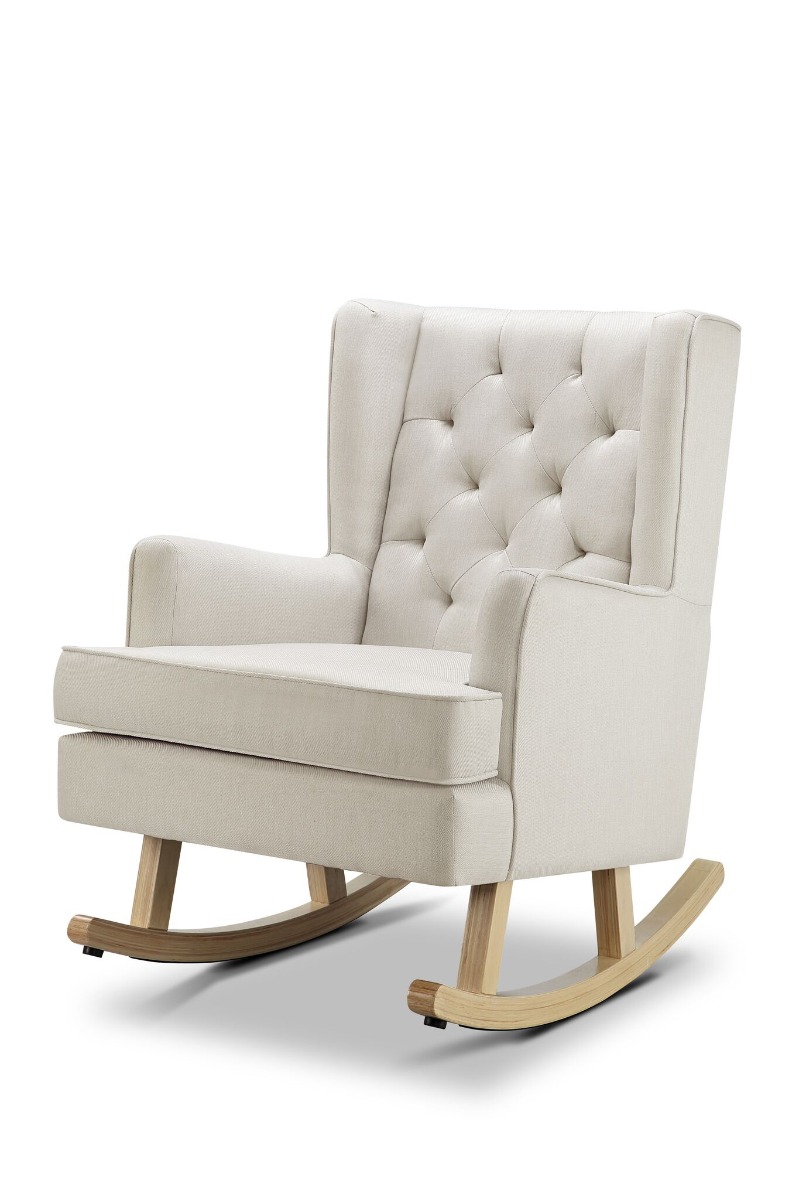 Nested Soothe Easy Rocking Chair - Warm Stone