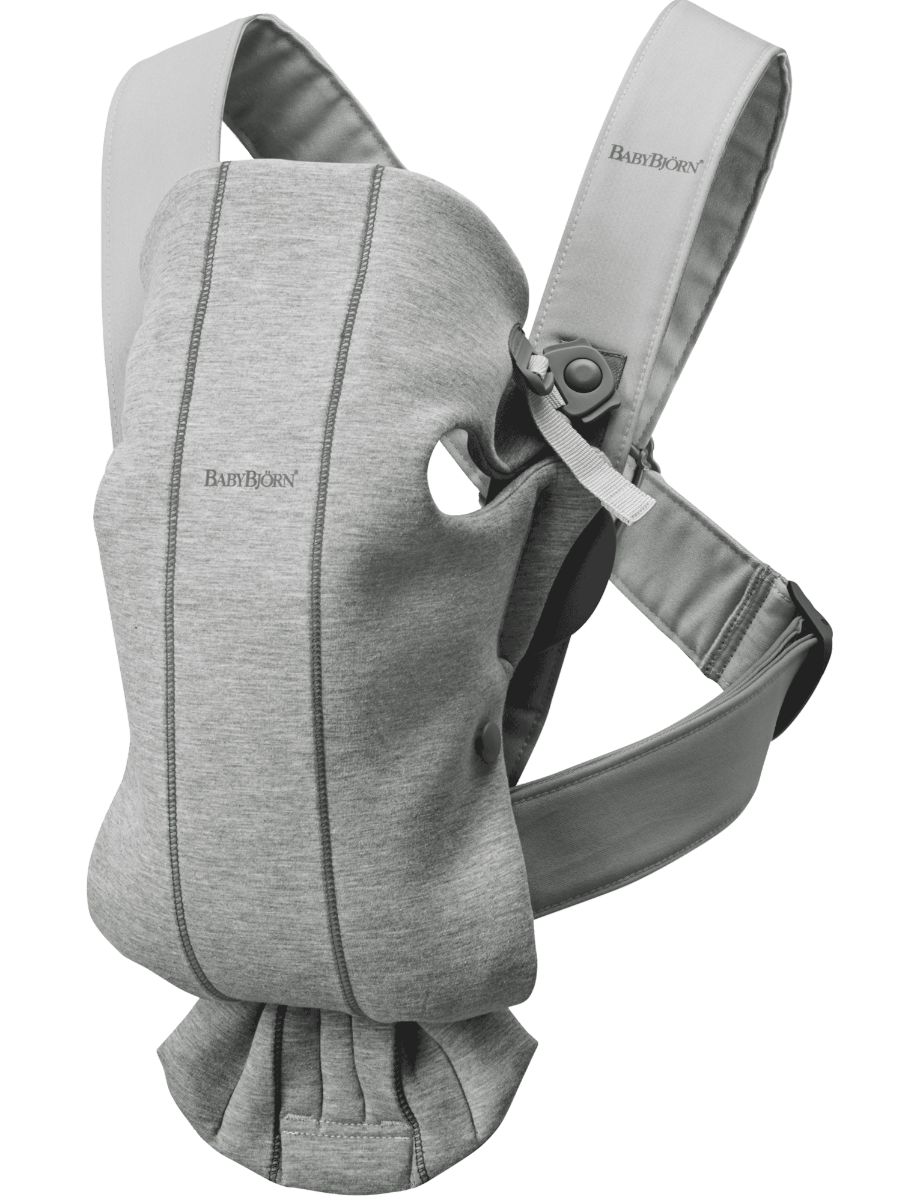 BabyBjörn Carrier Mini 3d Jersey – Light Grey
