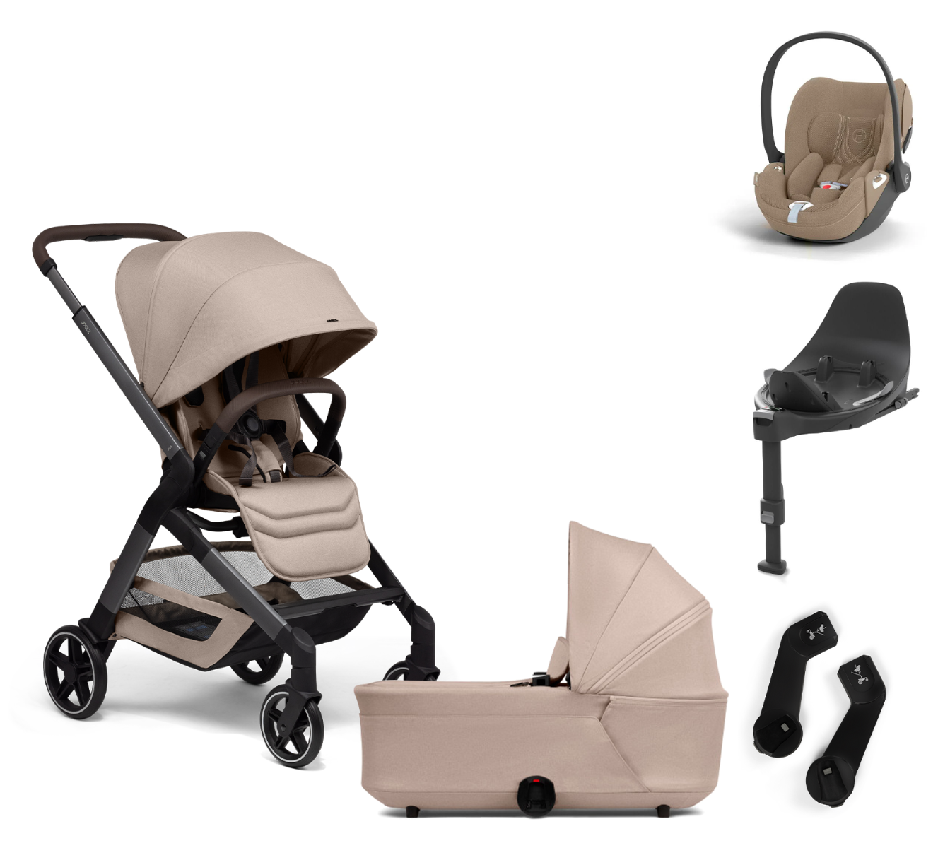 Joolz Hub2 Complete Travel System with Cybex Cloud T & Base 