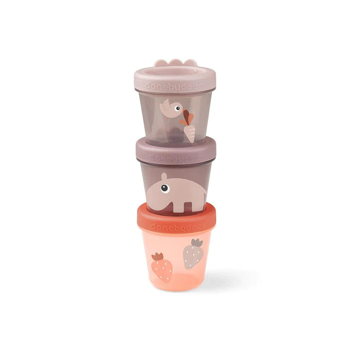 Baby Food Container - 3 Pack - Powder - Pack Ozzo