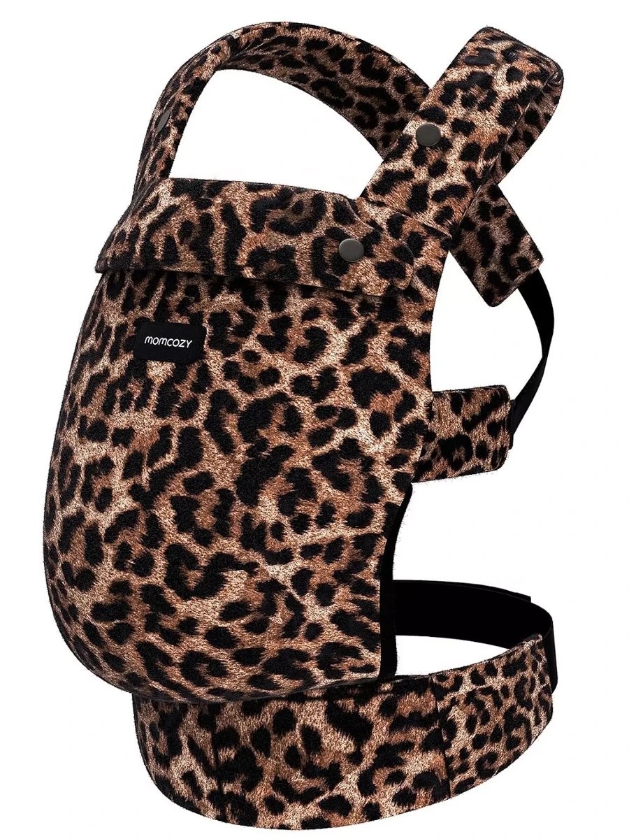 Momcozy Baby Carrier - Pure Cotton - Leopard