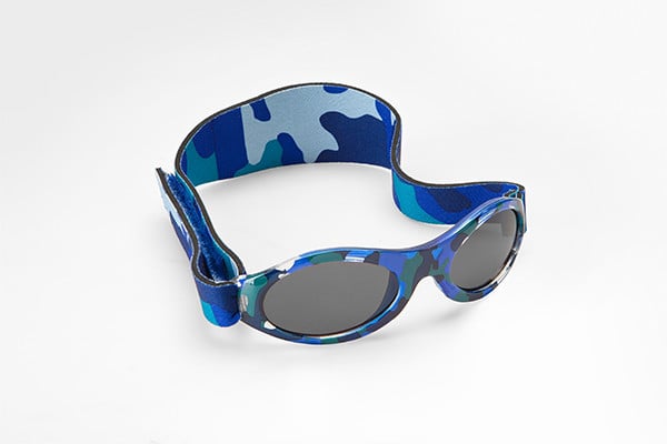 Baby Banz Sunglasses Sky Blue Camo