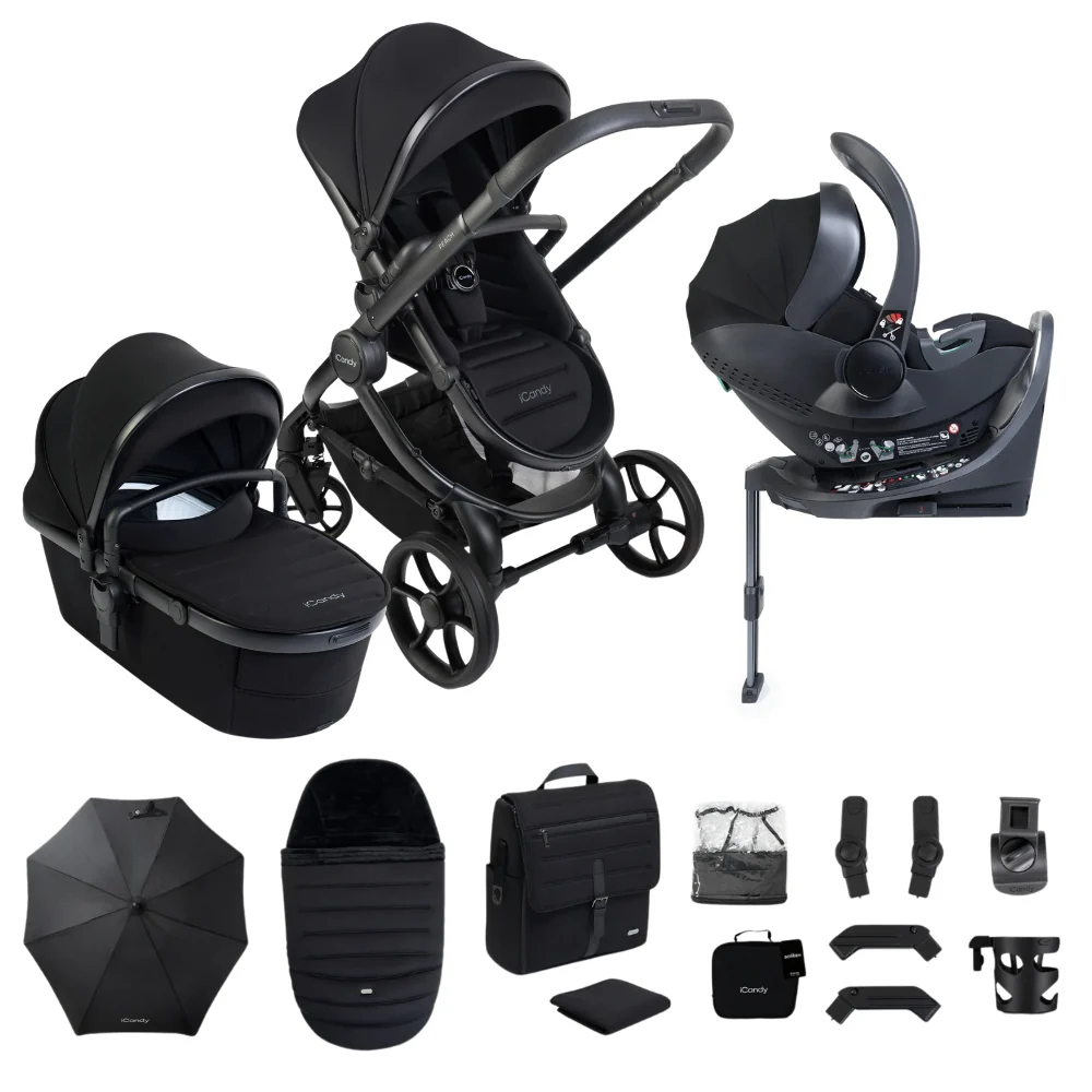 iCandy Peach 8 Complete Bundle with Cocoon Car Seat & Base 