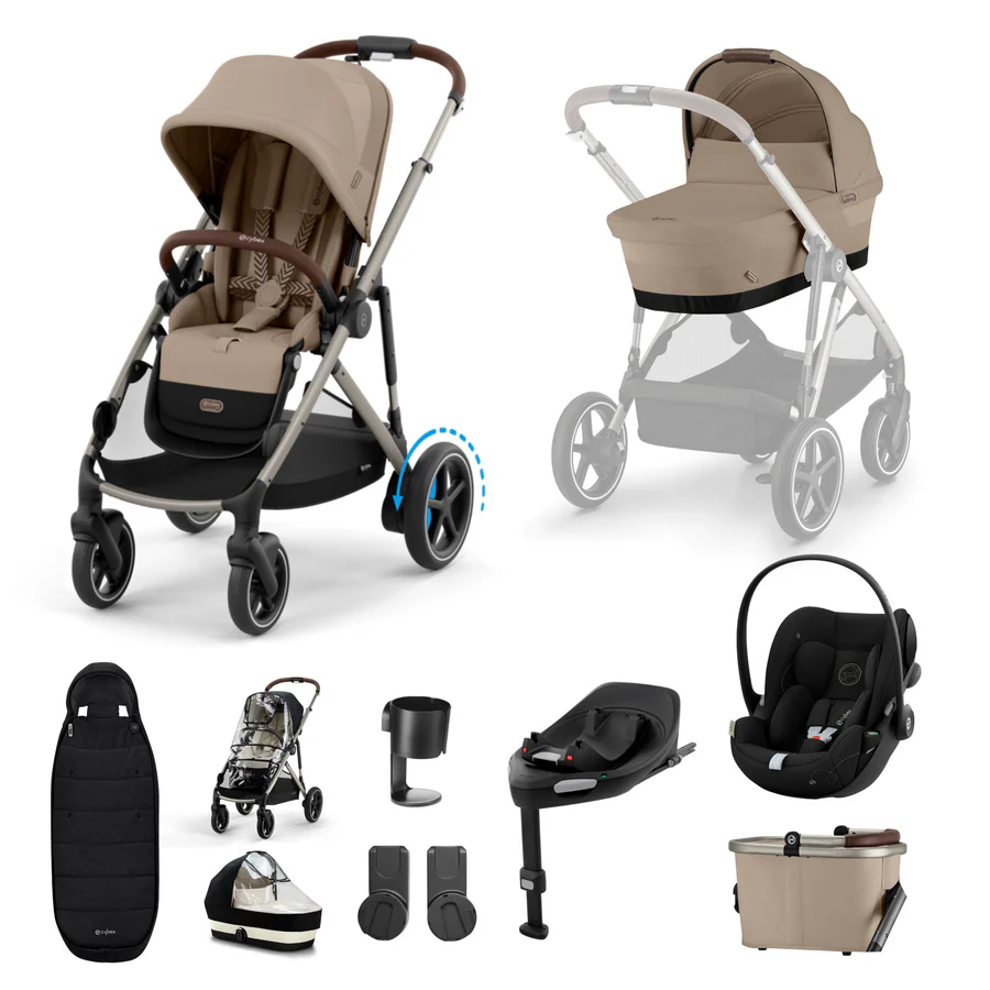 Cybex e-Gazelle 11 Piece Bundle with Cloud G & Base 