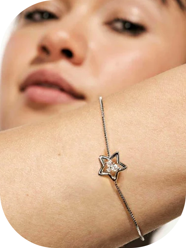 Nomination Dreams Beats Silver Star Bracelet