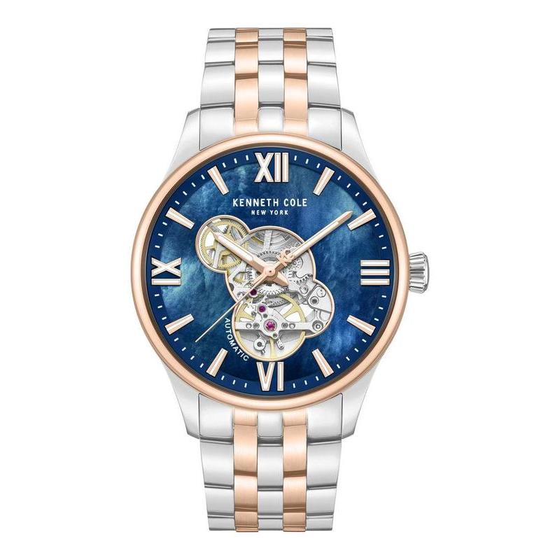 Image of Kenneth Cole Varick Automatic Watch Blue Dial