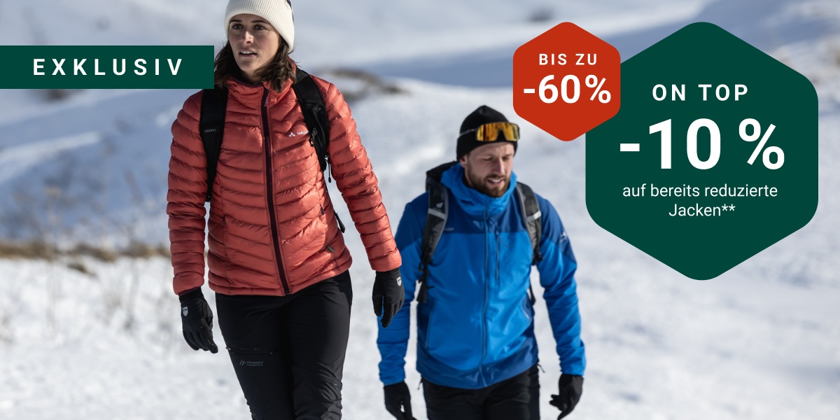 10 % on Top auf Jacken