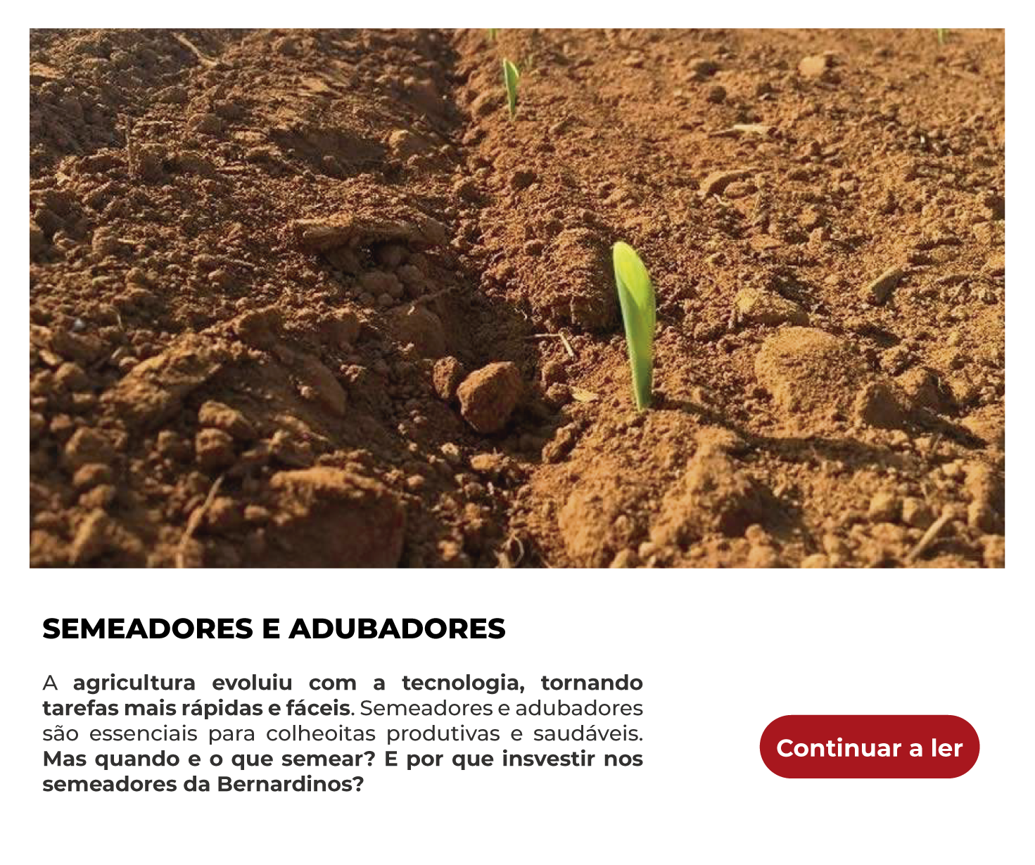 Semeadores e Adubadores