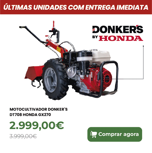Motocultivador Donker´s DT708 Honda GX270