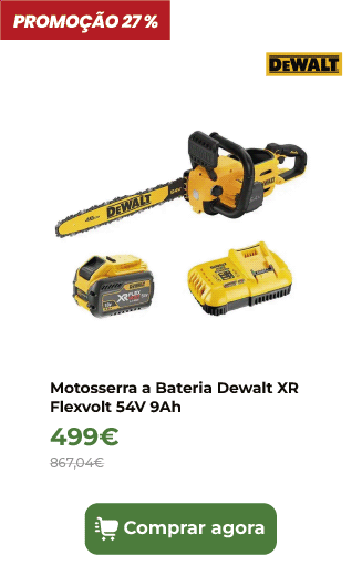 Motosserra a Bateria Dewalt XR Flexvolt 54V 9Ah