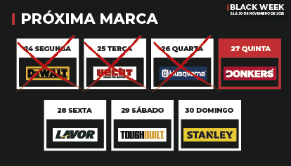 Próxima marca: Donker´s