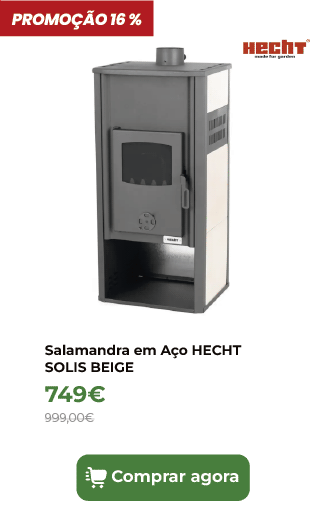 Salamandra Magnis HECHT ferro/cerâmica 15-17KW