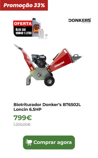 Biotriturador Donker&rsquo;s BT6502L Loncin 6.5HP