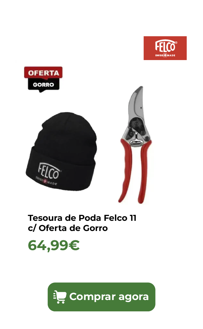 Tesoura de Poda Felco 11 c/ Oferta de Gorro
