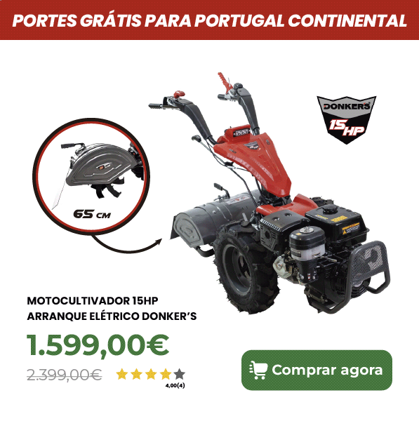 Motocultivador 15HP Arranque El&eacute;trico Donker&rsquo;s