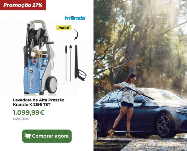 Lavadora de Alta Press&atilde;o Kranzle K 2195 TST