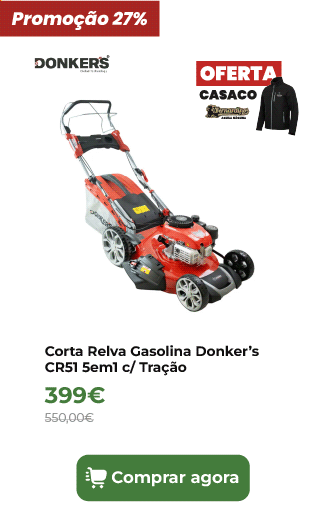 Corta Relva Gasolina Donker&rsquo;s CR51 5em1 c/ Tra&ccedil;&atilde;o