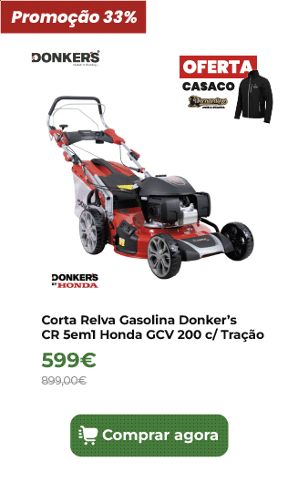 Corta Relva Gasolina Donker&rsquo;s CR 5em1 Honda GCV 200 c/ Tra&ccedil;&atilde;o