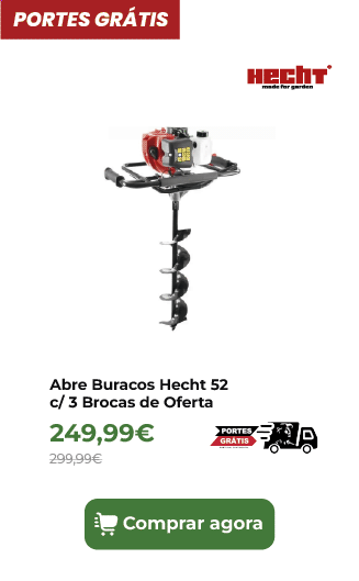 Abre Buracos Hecht 52 c/ 3 Brocas de Oferta