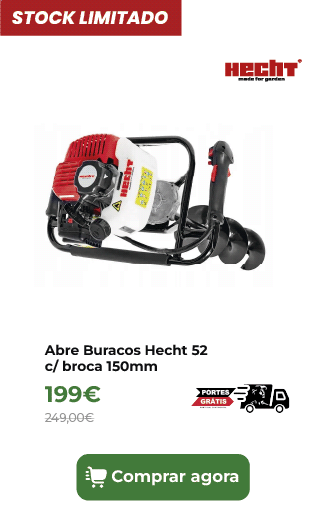 Abre Buracos Hecht 52 c/ broca 150mm