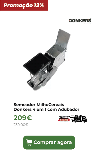 Semeador MilhoCereais Donkers 4em1 com Adubador