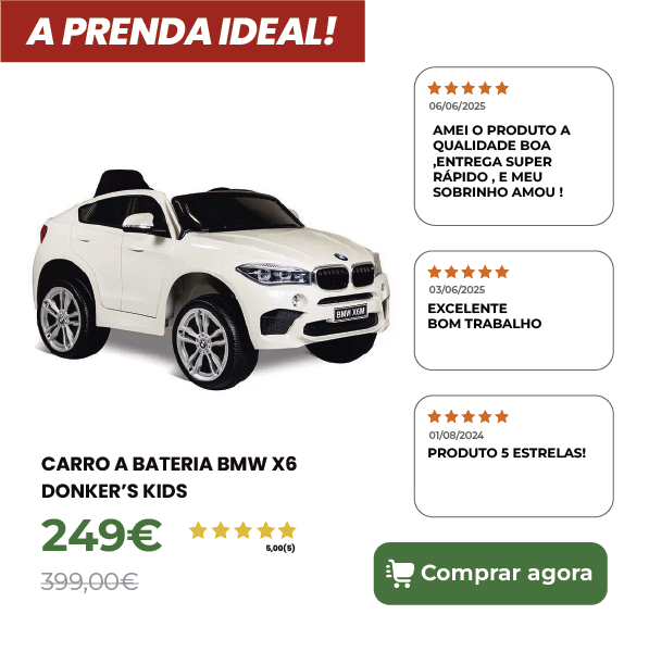 Carro a Bateria BMW X6 Donker&rsquo;s Kids