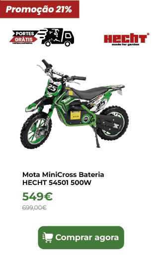 Mota MiniCross Bateria HECHT 54501 500W
