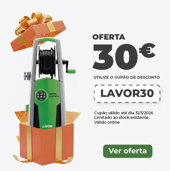 Lavadora de Alta Press&atilde;o 180 Bar Lavor PREDATOR digital